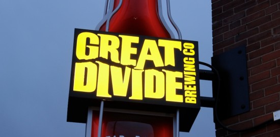 Great Divide Sign